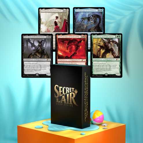 MTGアリーナ Secret Lair スタイル5種 ファイレクシア語法務官
