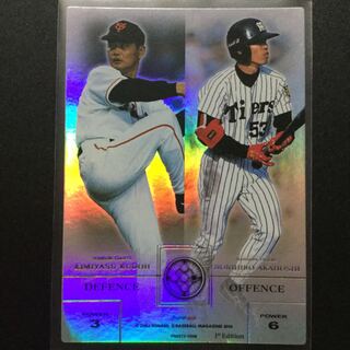 プロ野球カード 工藤公康 × 赤星憲広
