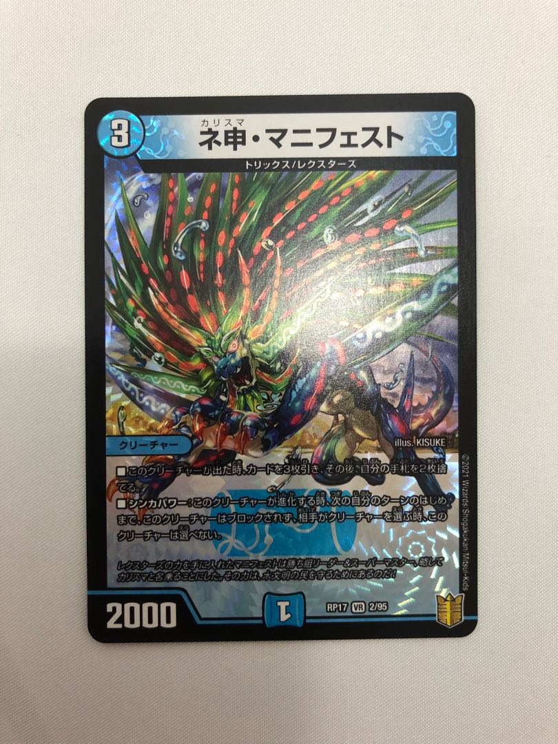 ネ申・マニフェスト 1枚