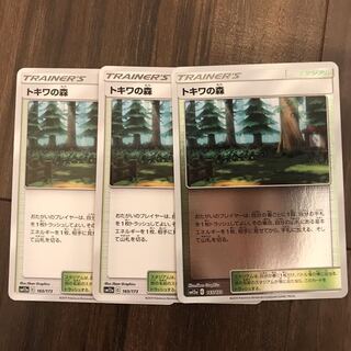 トキワの森3枚（1枚ミラー）