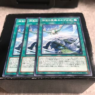 神鳥の霊峰エルブルズ ノーマル3枚