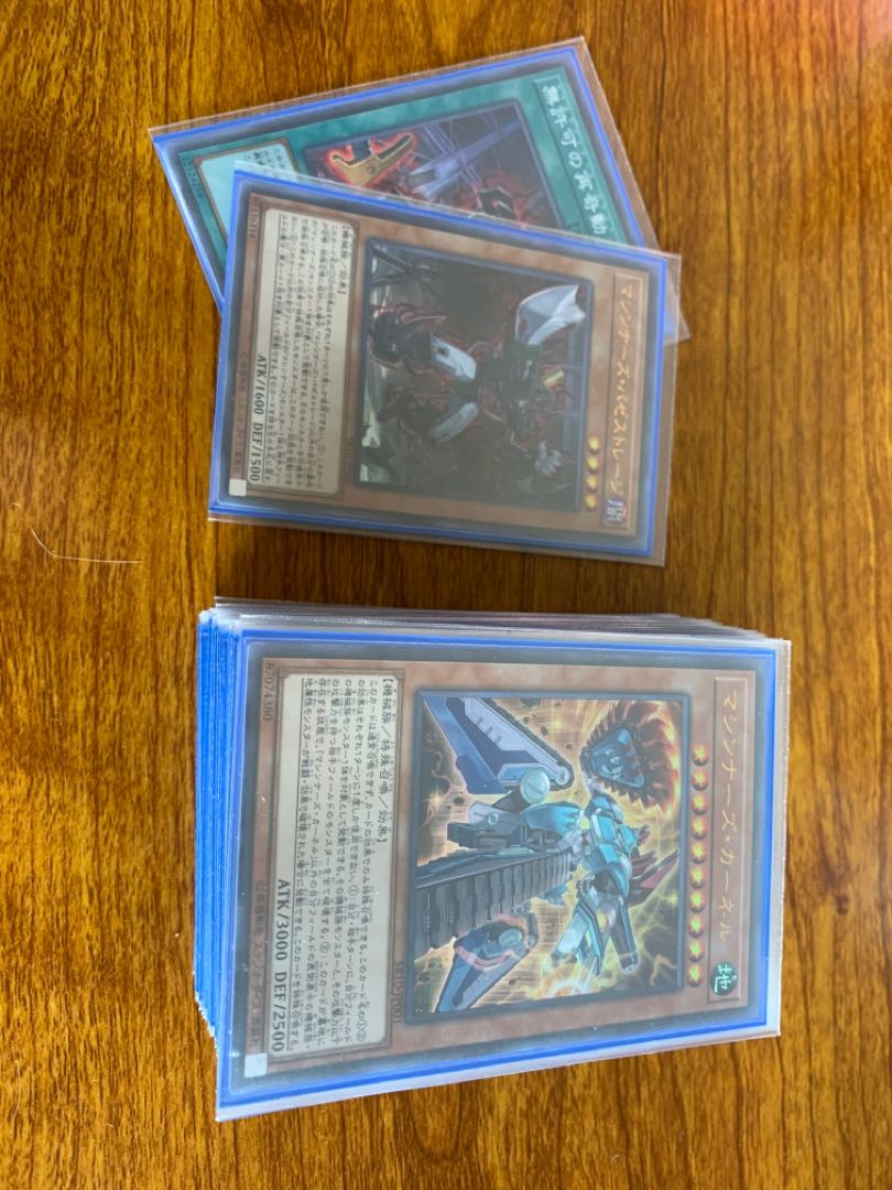 【開封済み】ストラクチャーデッキR マシンナーズ・コマンドー【3重スリーブ付き】