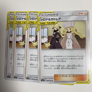 シロナ＆カトレア4枚