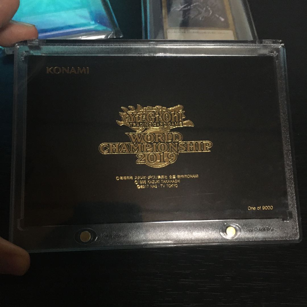 wcs2019 PSA10 真紅眼の黒竜　死者蘇生　セット