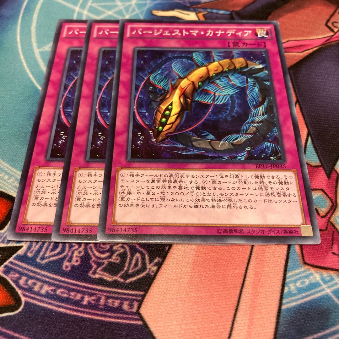 遊戯王 バージェストマ・カナディア ノーマル 3枚セット 特価品
