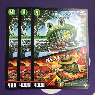 イッコダス・ケイジ｜種デスティニー R 3枚