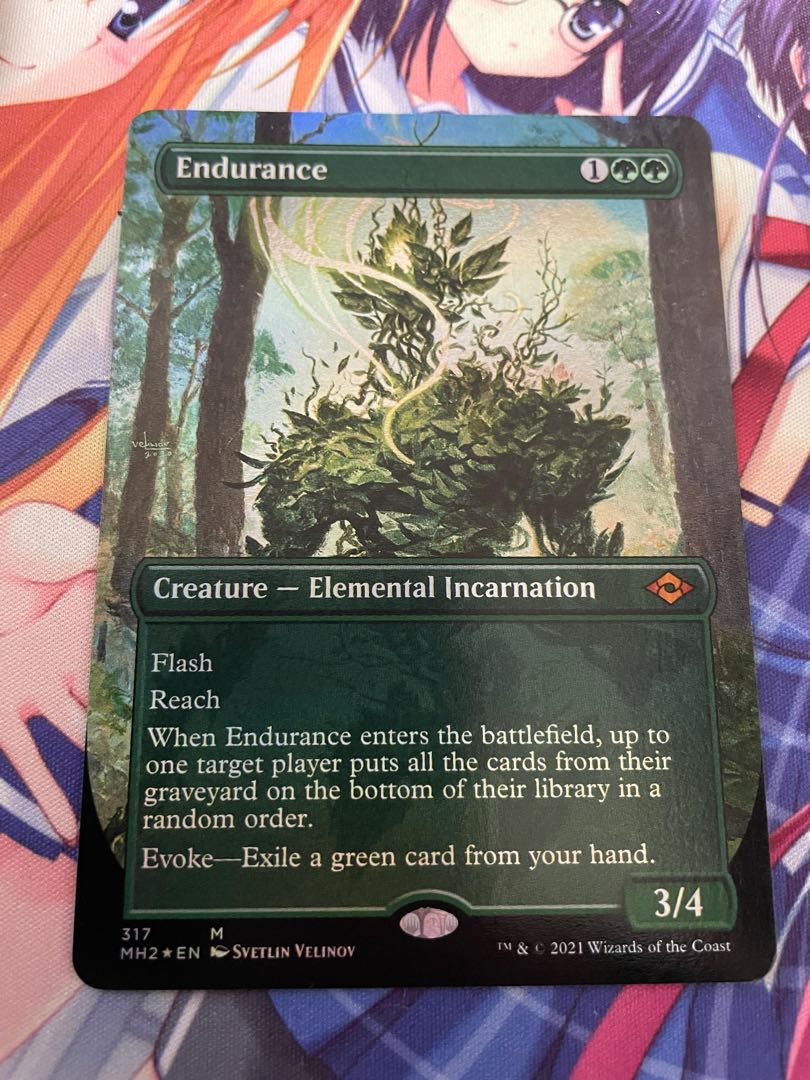 MTG Endurance Expanded Edition English Foil 1 BORDERLESS