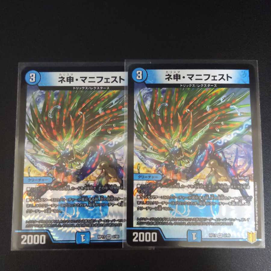 ネ申・マニフェスト　2枚セット