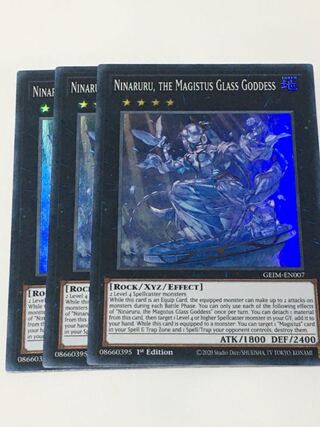 Ninaruru, the Magistus Glass Goddess English EU edition 3 copies