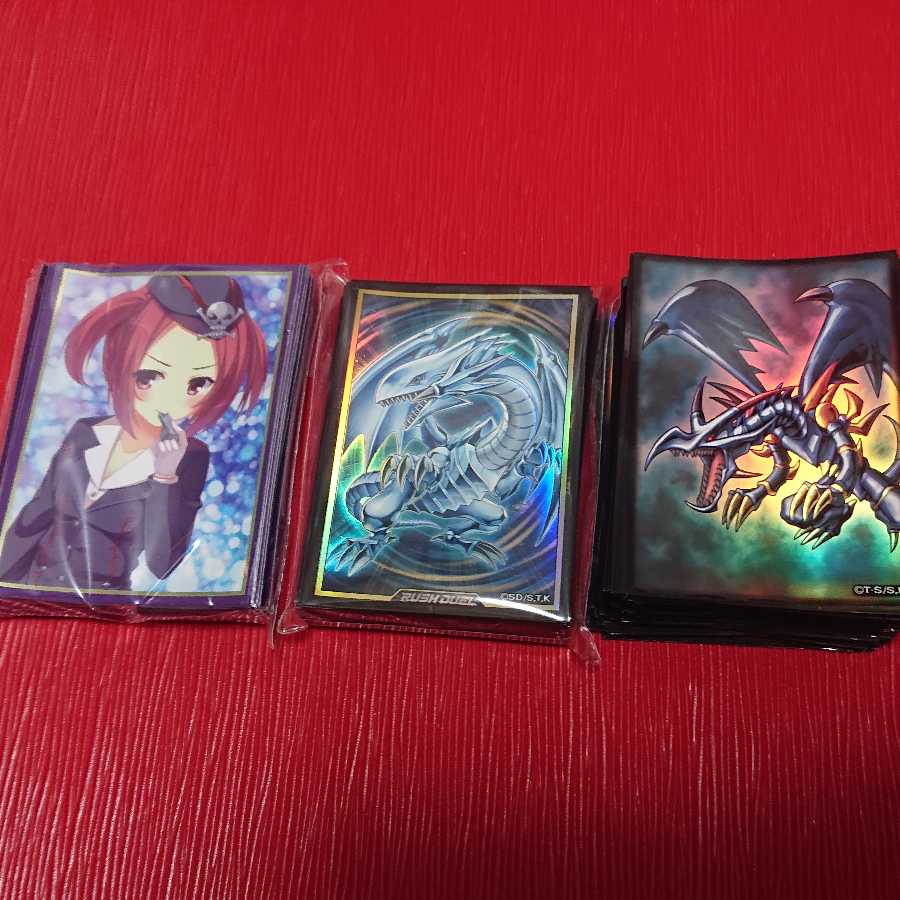 ブルーアイズ レッドアイズ スリーブセット