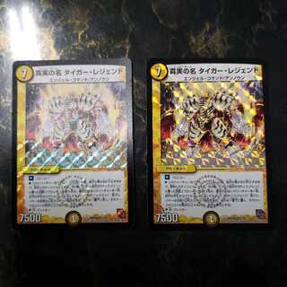 真実の名 タイガー・レジェンド 2枚