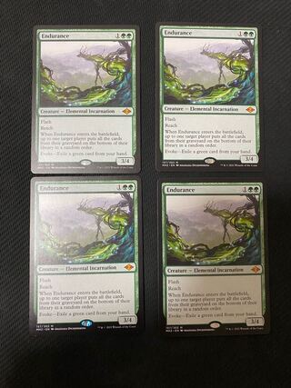 MTG 忍耐 英語版 4枚まで(1枚の価格です