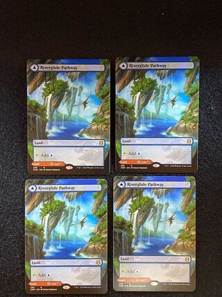 河川滑りの小道