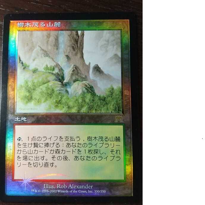 【プラヴォ・ヤズディ様専用】【Foil】《樹木茂る山麓