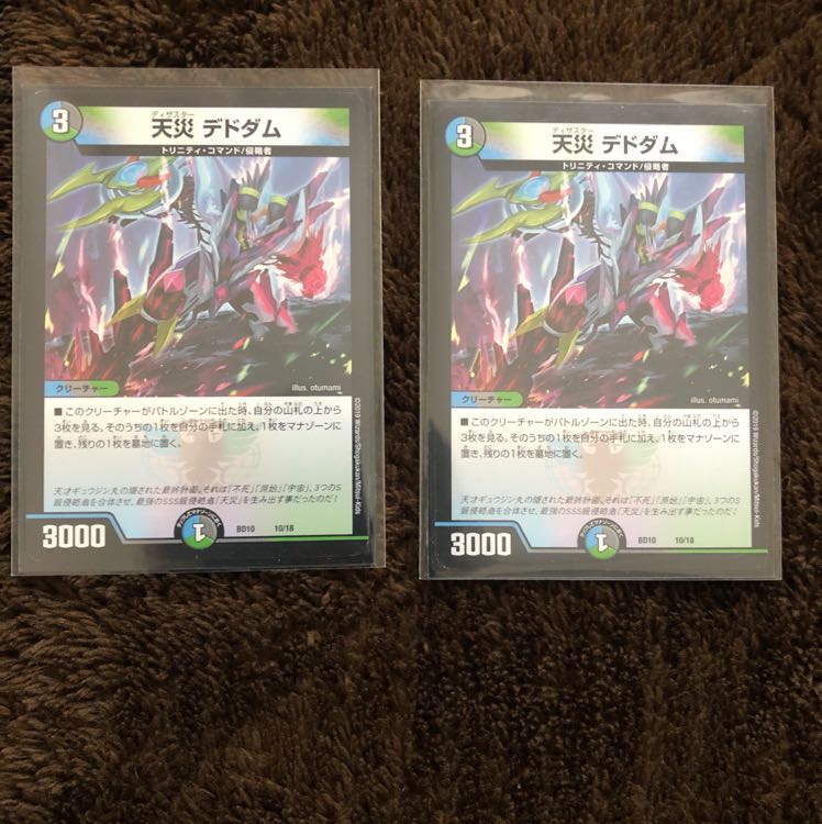 天災デドダム 1枚だな様用