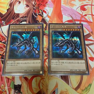 Red-Eyes Black Dragon Secret Rare 2 copies