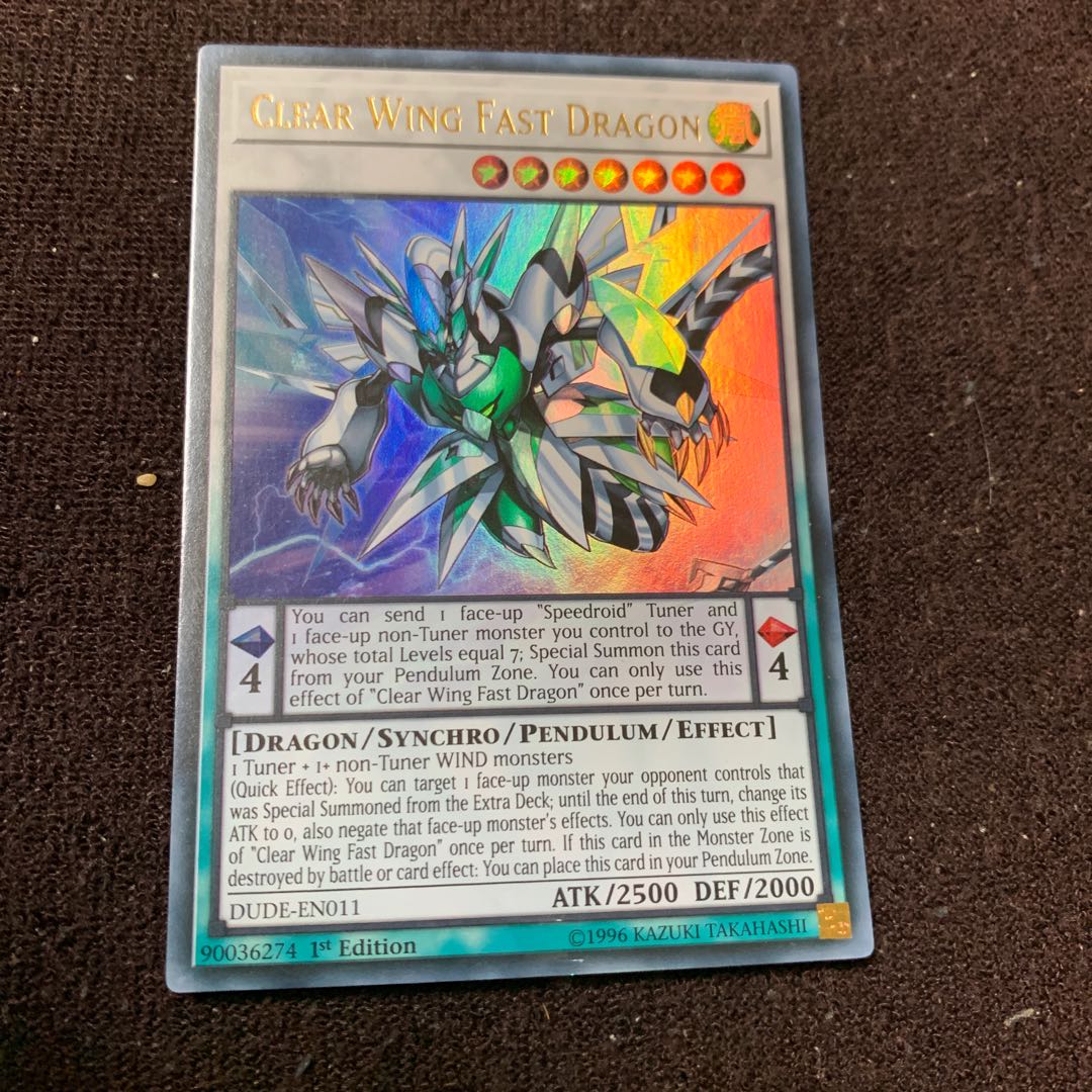 Clear Wing Fast Dragon Ultra Rare