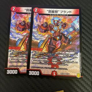 “罰星怒”ブランド　2枚