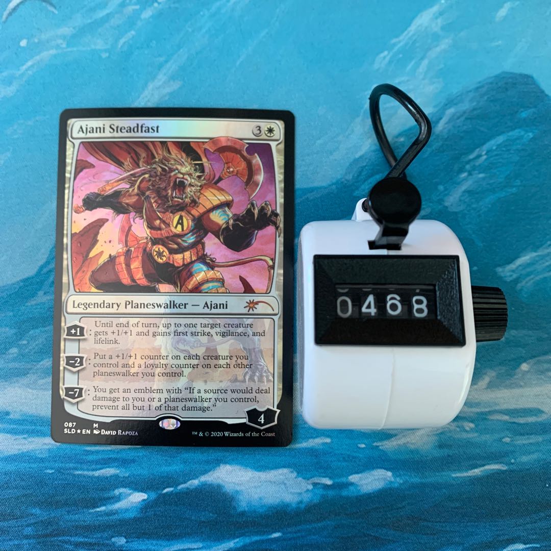 MTG foil 4 sheets Ajani Steadfast