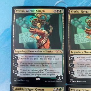 MTG foil 3枚 ゴルガリの女王、ヴラスカ  3枚