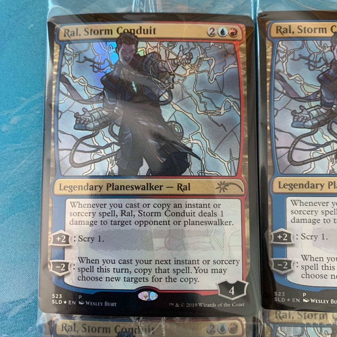 MTG foil 4枚 嵐の伝道者、ラル