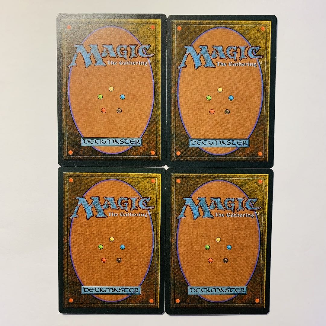 MTG 仕組まれた爆薬1枚、ハーキルの召還術4枚セット