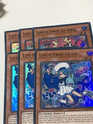 Live☆Twin リィラ　キスキル　英語版　EU版　3枚