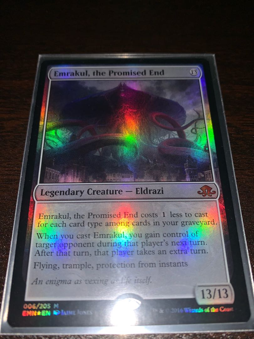 Emrakul, the Promised End foil