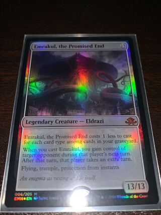 Emrakul, the Promised End foil
