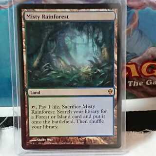 【MTG】霧深い雨林　ゼンディカー