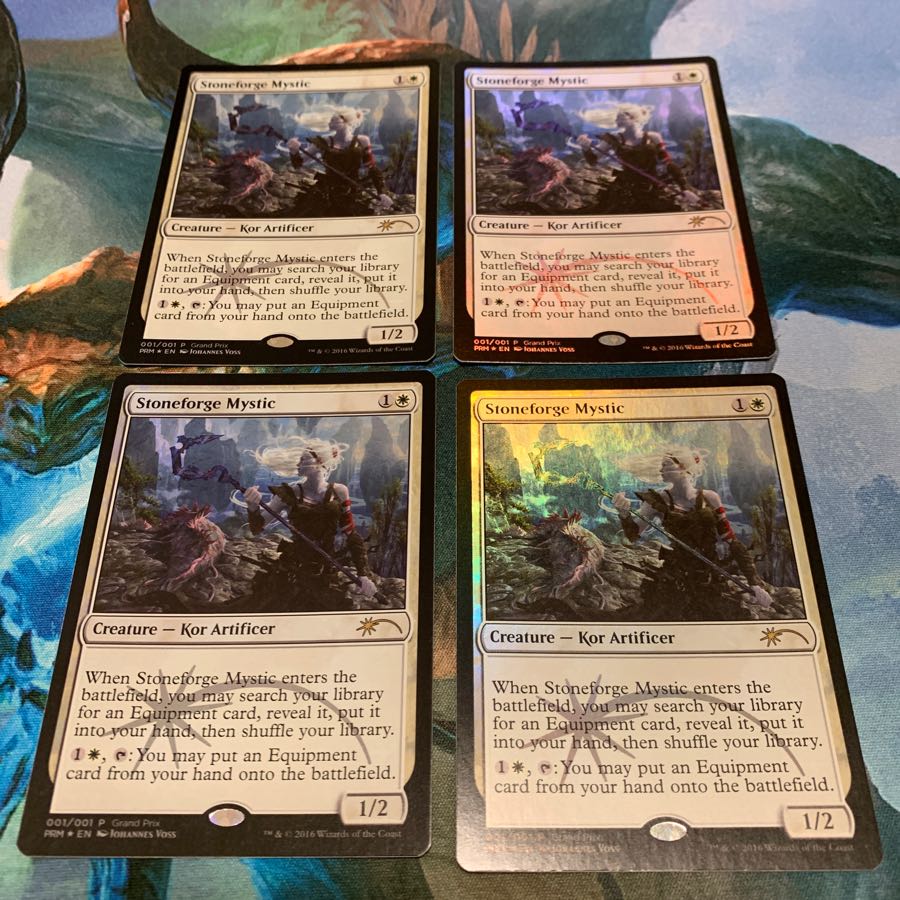 【GPプロモ】石鍛冶の神秘家（英）FOIL 4枚セット