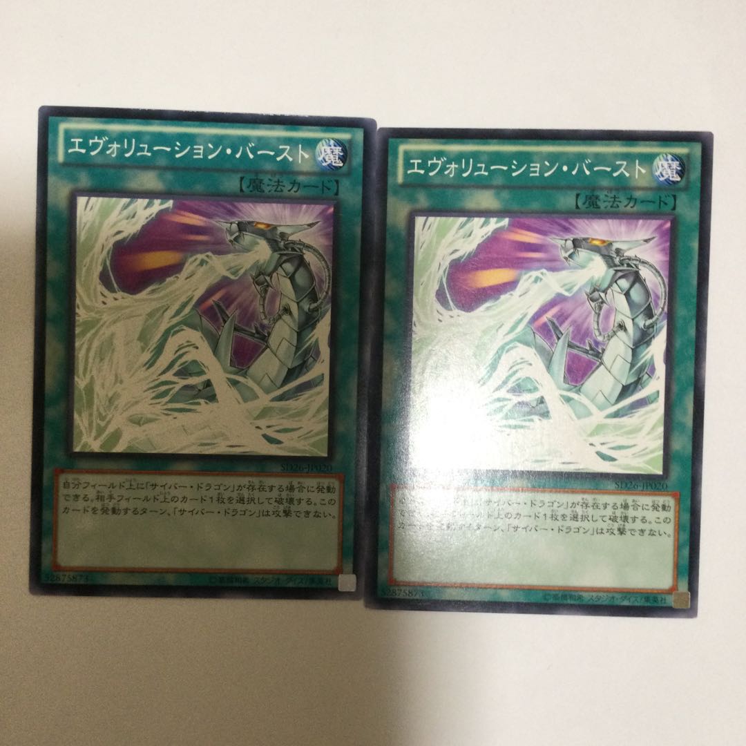 エヴォリューション・バースト 2枚
