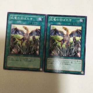 巨竜の羽ばたき　２枚