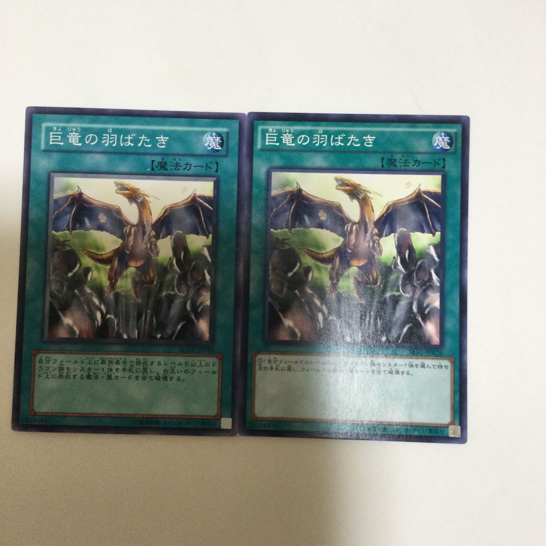 巨竜の羽ばたき 2枚