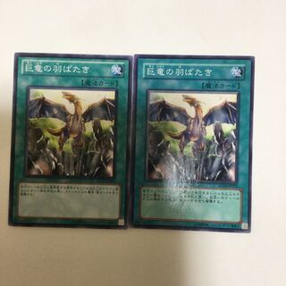 巨竜の羽ばたき　２枚