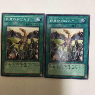 巨竜の羽ばたき　２枚