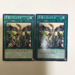 巨竜の羽ばたき　２枚