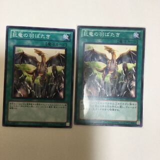 巨竜の羽ばたき　２枚