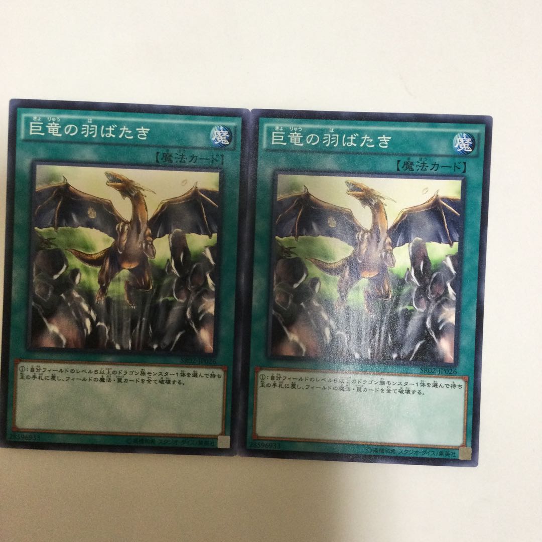 巨竜の羽ばたき 2枚