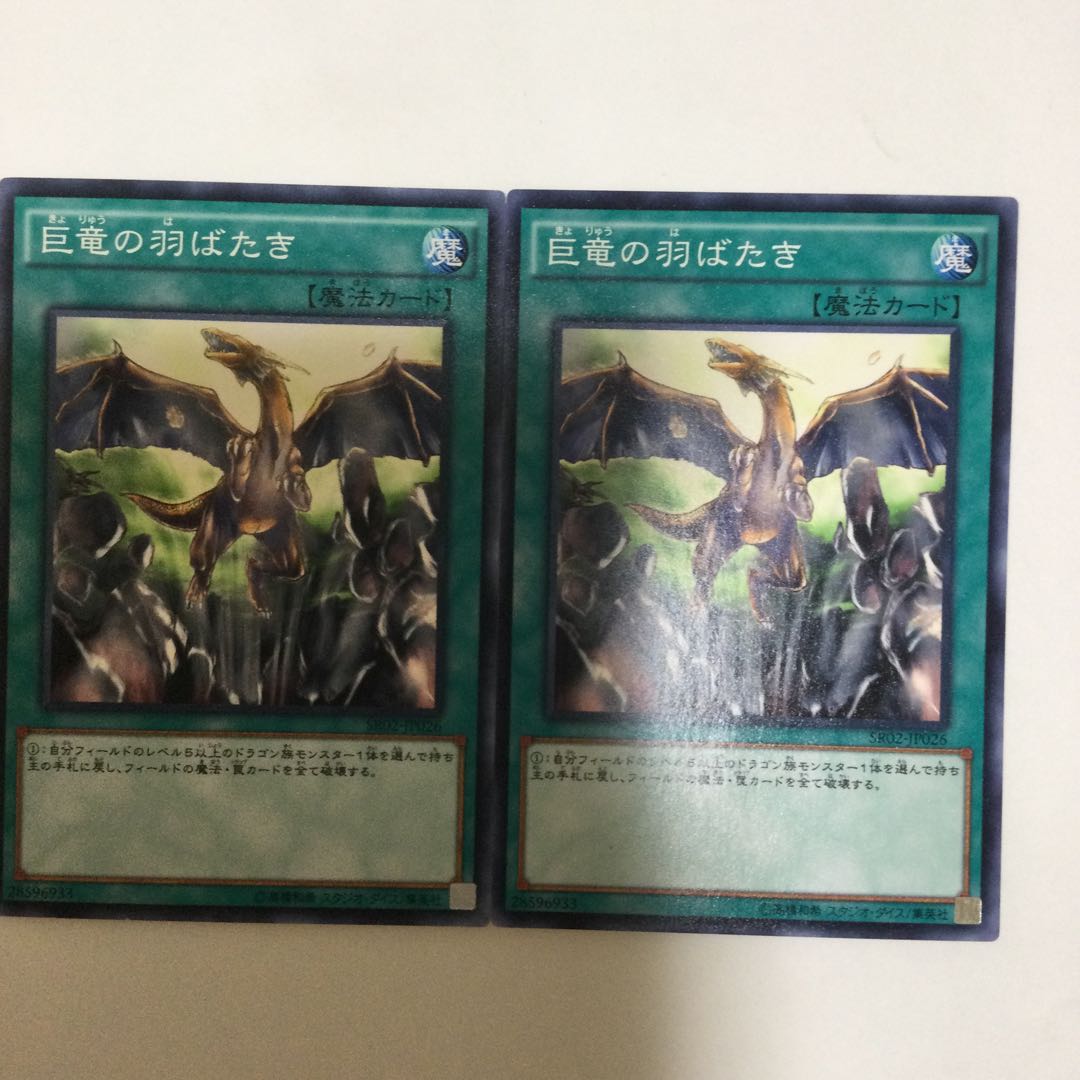 巨竜の羽ばたき 2枚