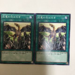 巨竜の羽ばたき　２枚