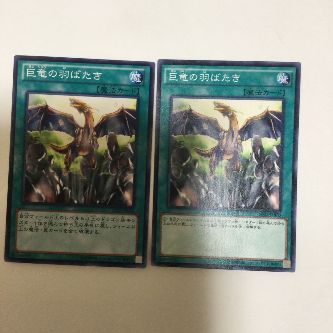 巨竜の羽ばたき 2枚