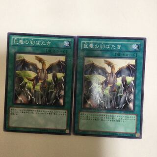 巨竜の羽ばたき　２枚