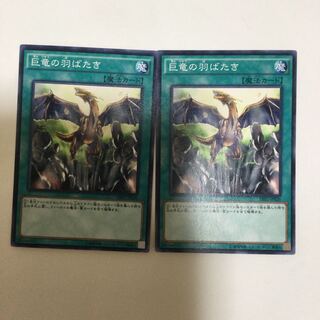 巨竜の羽ばたき　２枚