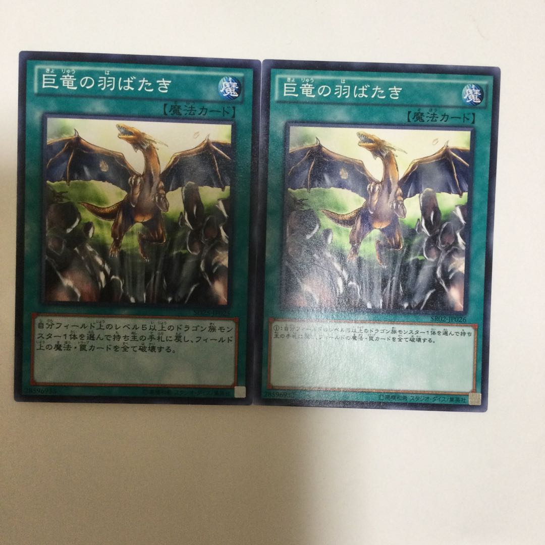 巨竜の羽ばたき 2枚