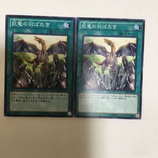 巨竜の羽ばたき　２枚