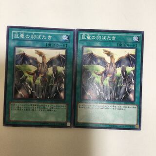 巨竜の羽ばたき　２枚