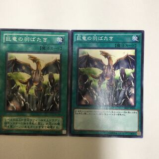 巨竜の羽ばたき　２枚