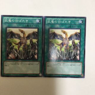 巨竜の羽ばたき　２枚