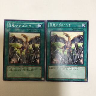 巨竜の羽ばたき　２枚